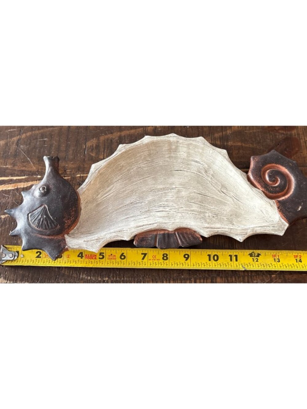 Hobby Lobby Seahorse Decorative Tray 15”L x 6”W, Coastal, Beach & Cottagecore - Picture 2 of 9